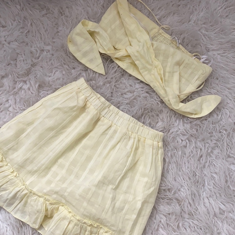 Revolve Super Down “Cher Skirt Set” - image 2